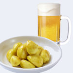 にんにくメンマ　ビール盛付-1